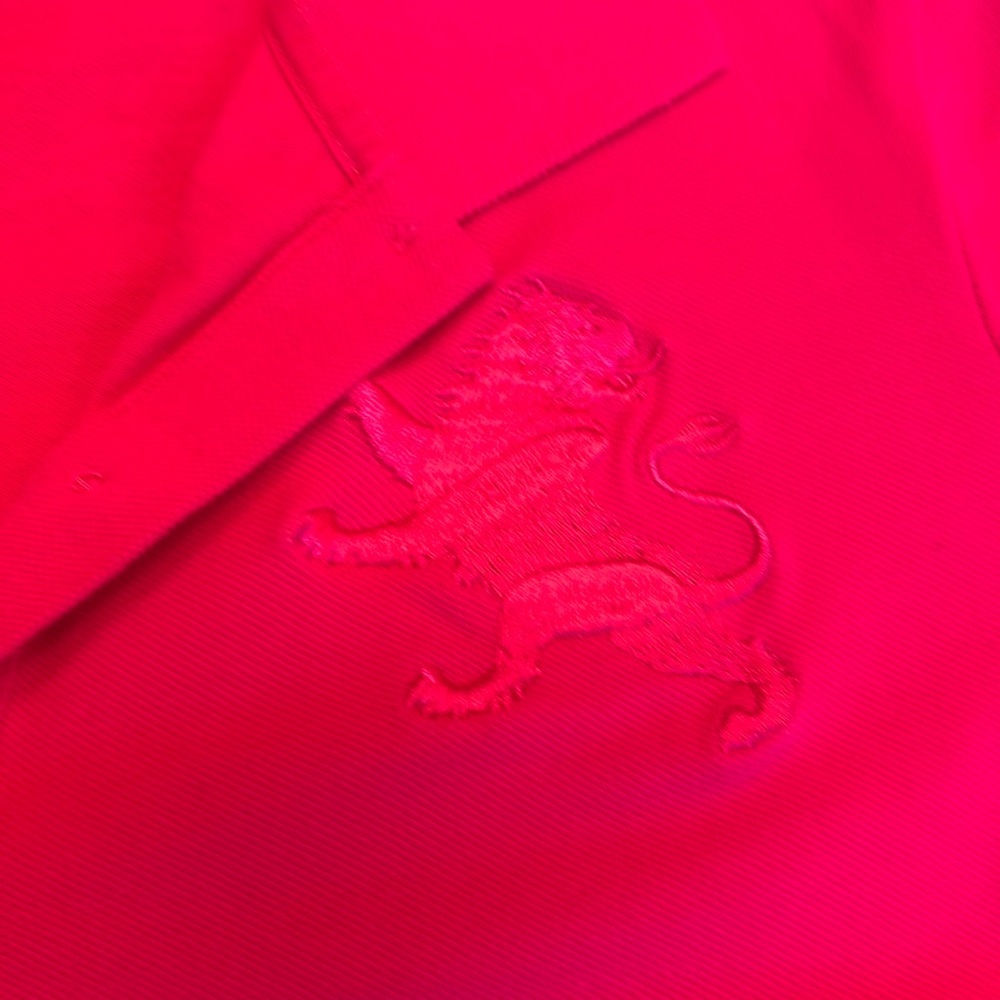 Express Women's Hot Pink Polo Shirt - Picture 3 of 4